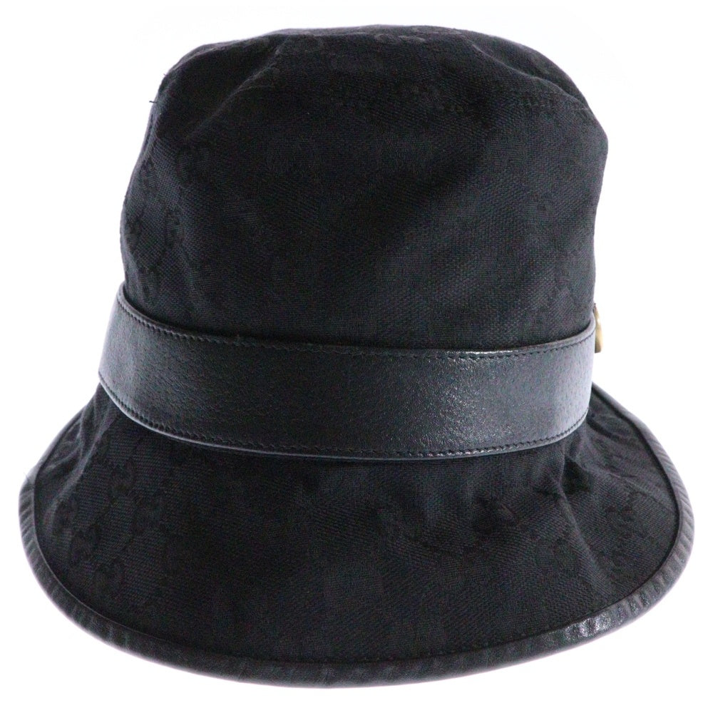 GUCCI(グッチ) GGジャガード バケットハット ブラック 576587 4HG53