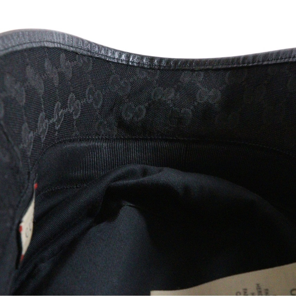 GUCCI(グッチ) GGジャガード バケットハット ブラック 576587 4HG53