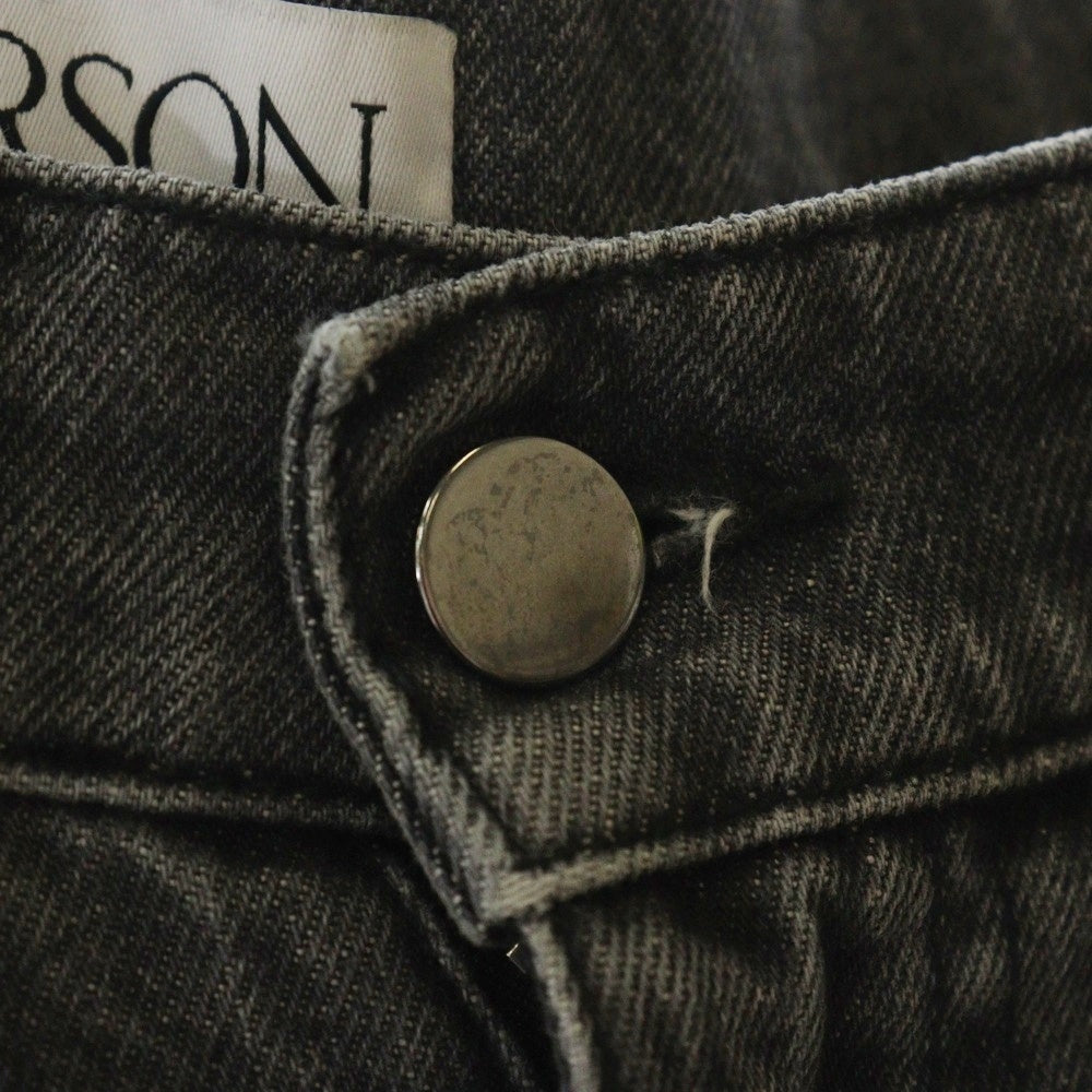 J.W.ANDERSON(ジェー ダブリュー アンダーソン) Twisted Workwear Denim Pants ツイストワーカーデニムパンツ グレー DT0068PG1195929