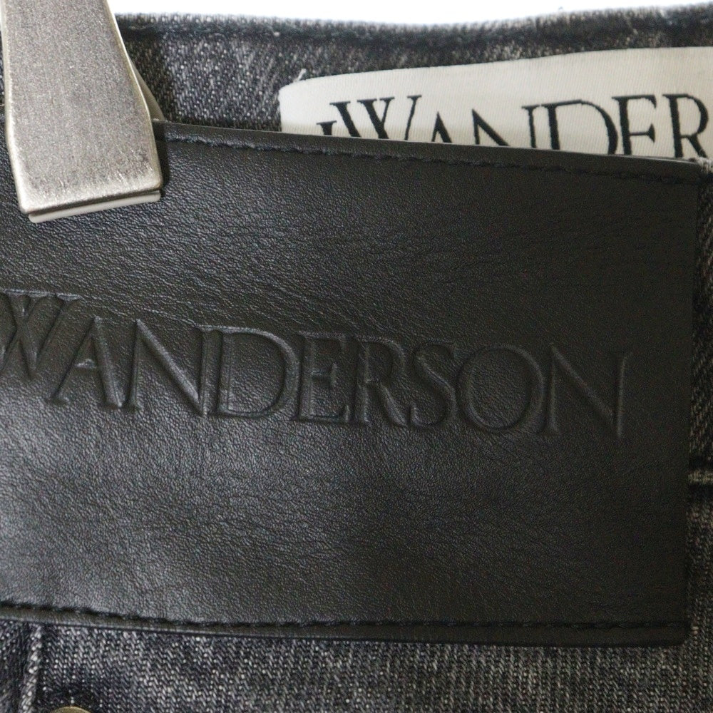 J.W.ANDERSON(ジェー ダブリュー アンダーソン) Twisted Workwear Denim Pants ツイストワーカーデニムパンツ グレー DT0068PG1195929
