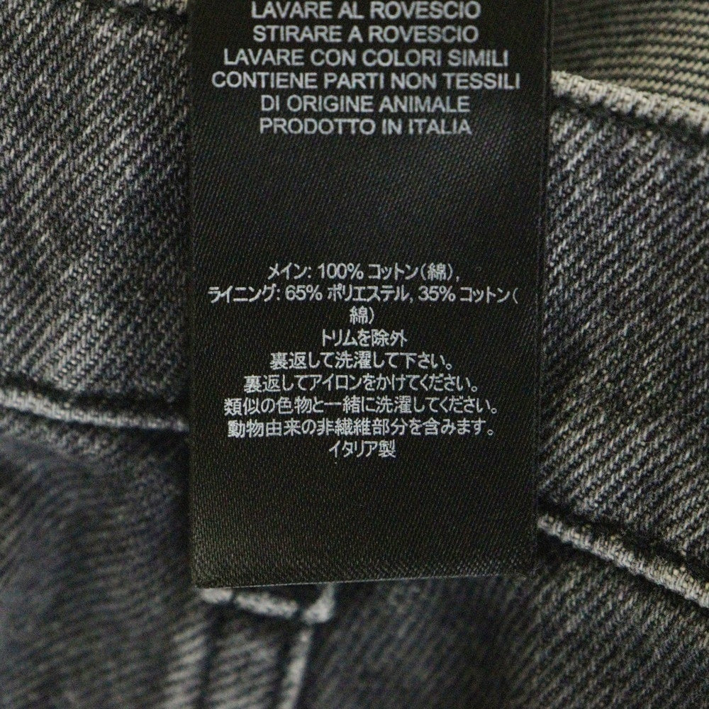 J.W.ANDERSON(ジェー ダブリュー アンダーソン) Twisted Workwear Denim Pants ツイストワーカーデニムパンツ グレー DT0068PG1195929