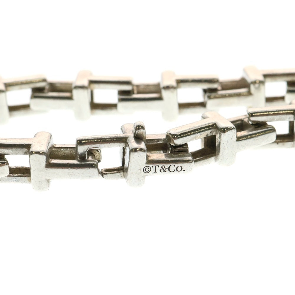 TIFFANY & Co.(ティファニー) T NARROW CHAIN Tナローチェーンブレスレット シルバー