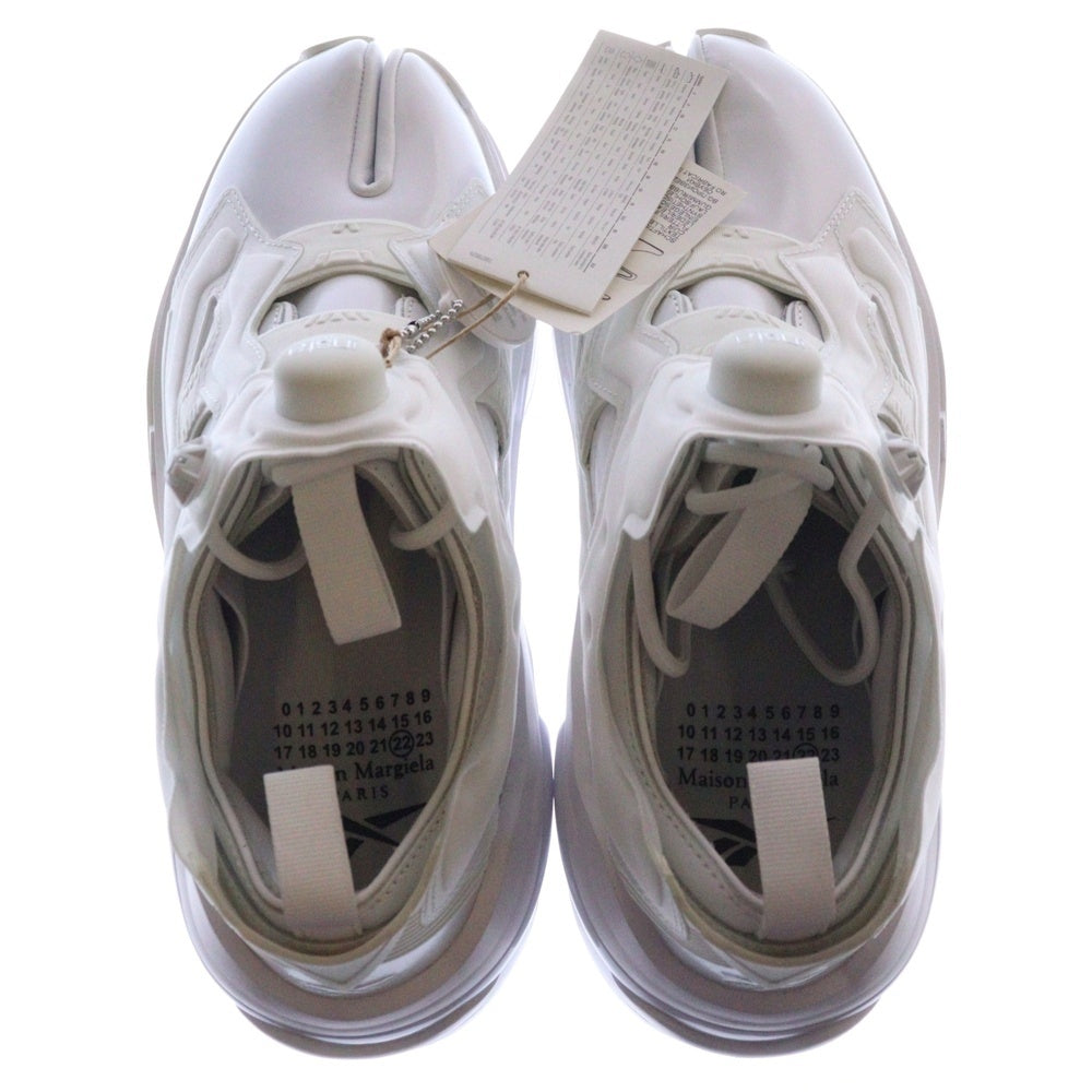 Reebok(リーボック) ×MAISON MARGIELA TABI INSTAPUMP FURY メゾンマルジェラ タビ インスタポンプフューリー ローカットスニーカー ホワイト US7.5/25.5cm H06542