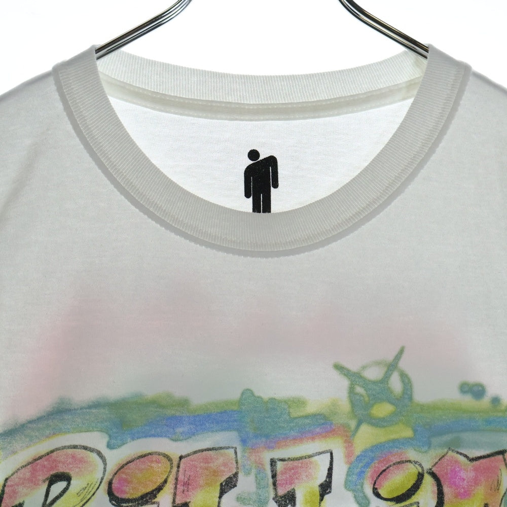 READY MADE(レディメイド) BILLIE EILISH ビリーアイリッシュ プリント半袖Tシャツ クルーネックカットソー ホワイト