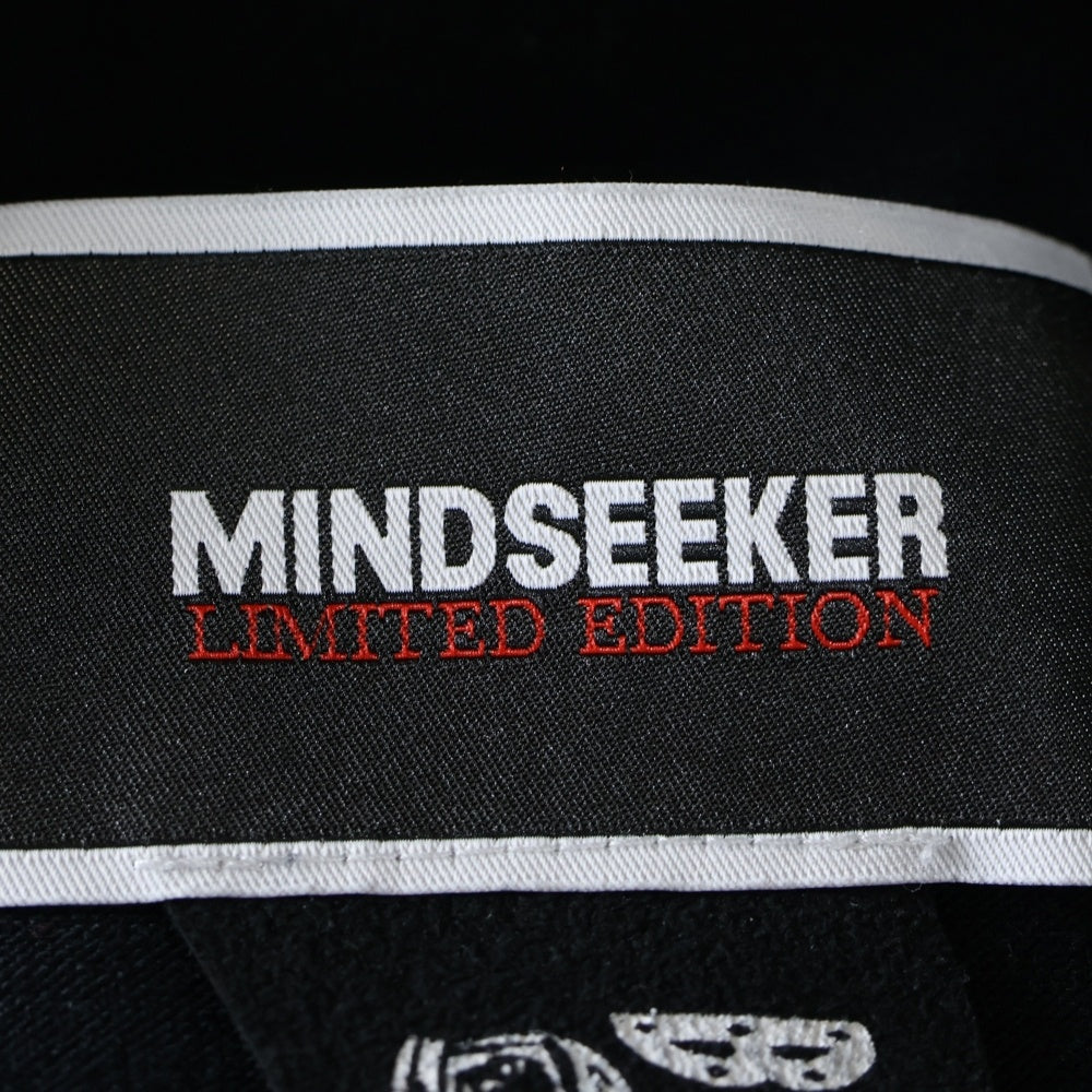 BILLIONAIRE BOYS CLUB(ビリオネアボーイズクラブ) ×MIND SEEKER マインドシーカー プリント半袖Tシャツ クルーネックカットソー ブラック