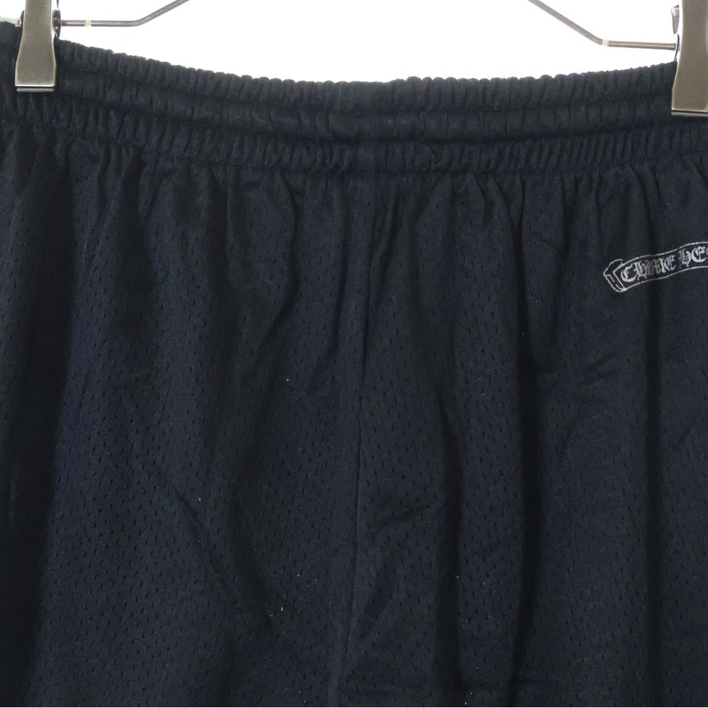 CHROME HEARTS(クロムハーツ) MESH VARSITY SHORTS CHプリントメッシュハーフパンツ ショーツ ブラック