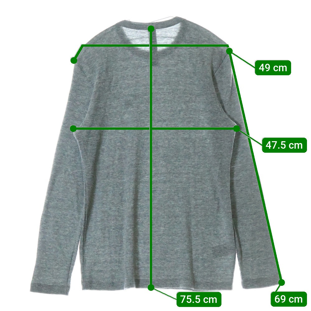 CHROME HEARTS(クロムハーツ) Y NOT CH Embroidery Thermal Long Sleeve Tee ワイノット CH刺繍 サーマル ロングスリーブTシャツ