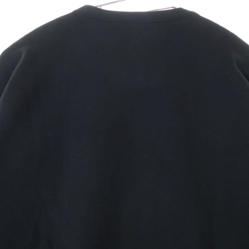 CHROME HEARTS(クロムハーツ) SWTSHRT PLVR ネックロゴプリント クルーネックスウェットトレーナー ブラック