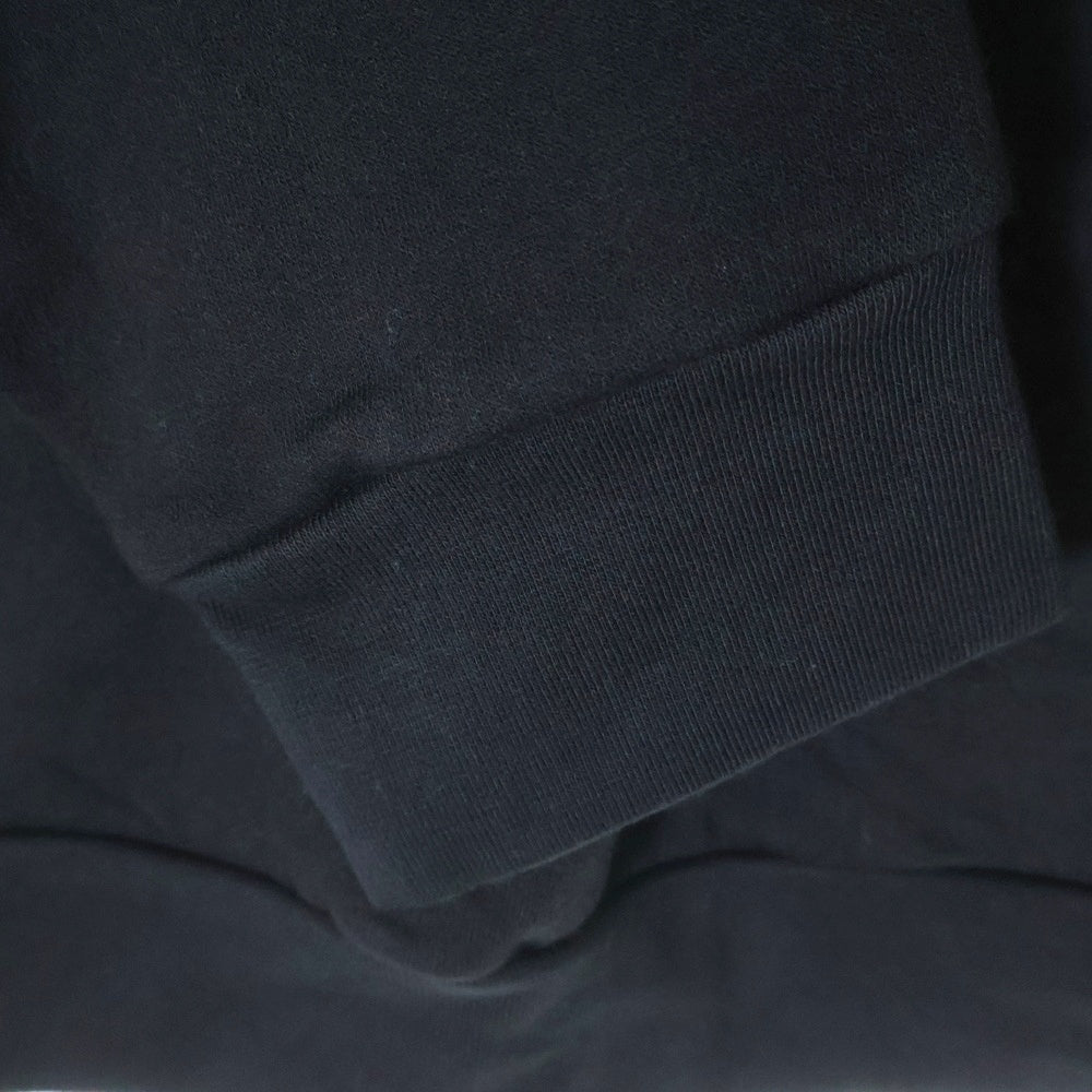 CHROME HEARTS(クロムハーツ) SWTSHRT PLVR ネックロゴプリント クルーネックスウェットトレーナー ブラック