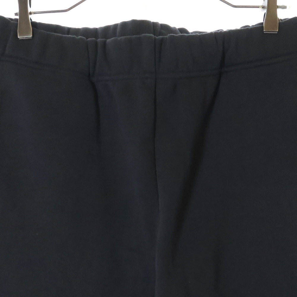 CHROME HEARTS(クロムハーツ) GRP Y NOT SWEAT PANTS ワイノット セメタリークロスレザーパッチ付きスウェットパンツ ブラック
