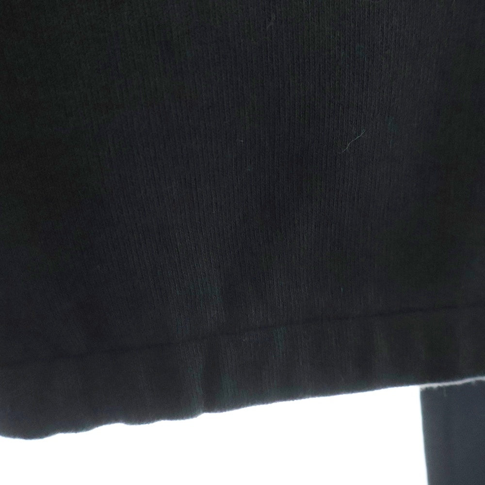 CHROME HEARTS(クロムハーツ) GRP Y NOT SWEAT PANTS ワイノット セメタリークロスレザーパッチ付きスウェットパンツ ブラック