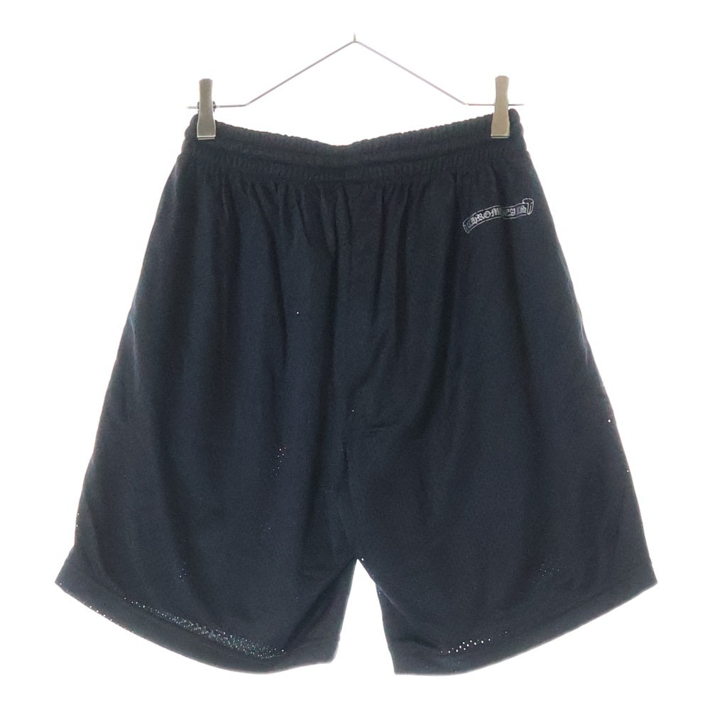 CHROME HEARTS(クロムハーツ) MESH VARSITY SHORTS CHプリントメッシュハーフパンツ ショーツ ブラック