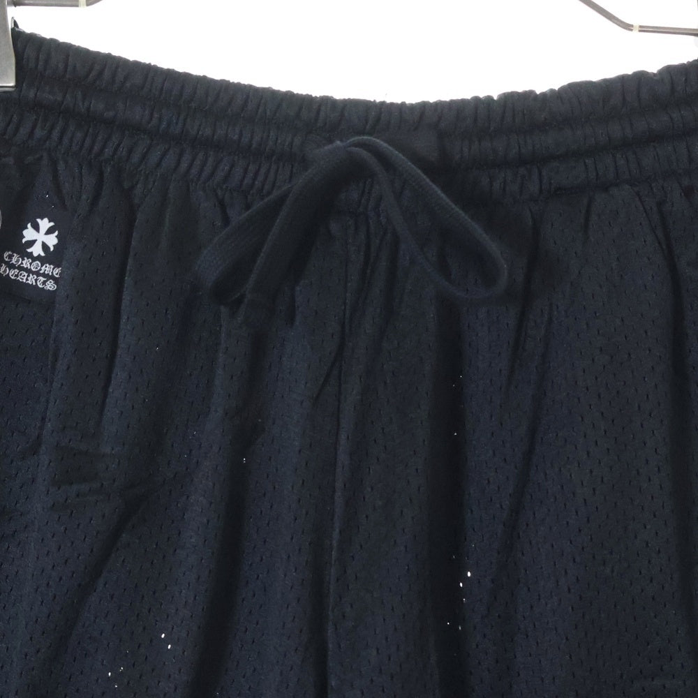 CHROME HEARTS(クロムハーツ) MESH VARSITY SHORTS CHプリントメッシュハーフパンツ ショーツ ブラック