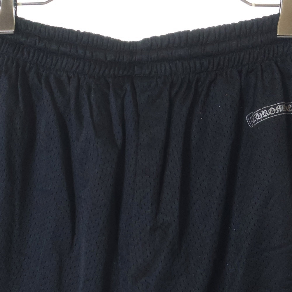 CHROME HEARTS(クロムハーツ) MESH VARSITY SHORTS CHプリントメッシュハーフパンツ ショーツ ブラック