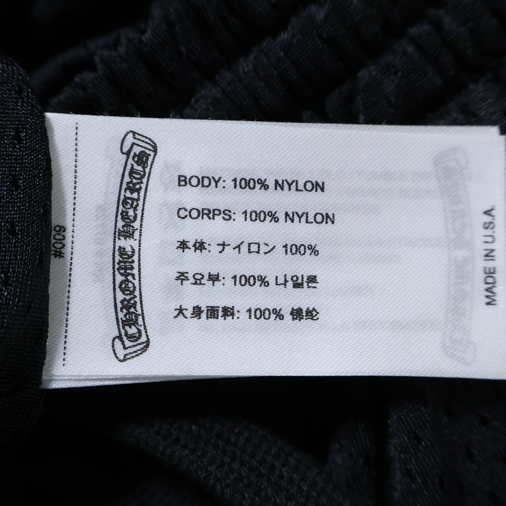 CHROME HEARTS(クロムハーツ) MESH VARSITY SHORTS CHプリントメッシュハーフパンツ ショーツ ブラック