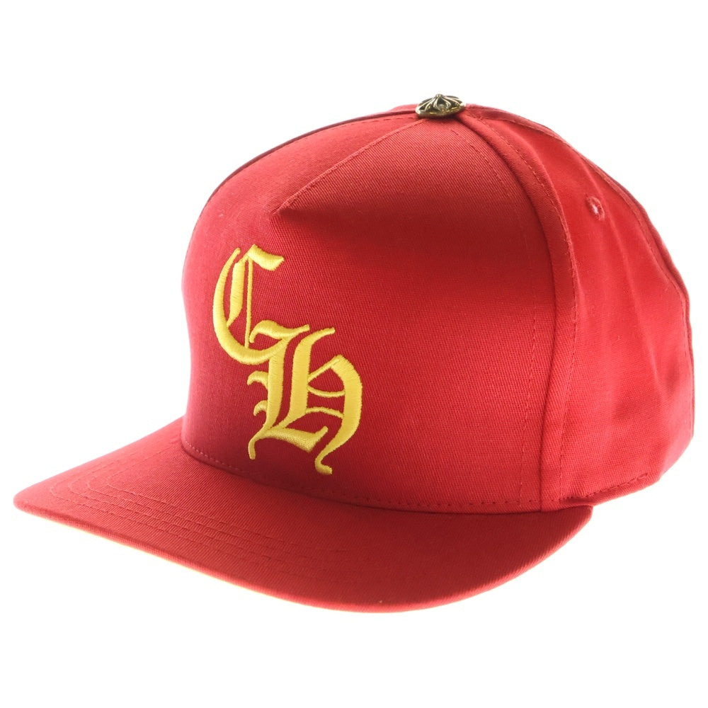 CHROME HEARTS(クロムハーツ) CH BASEBALL Trucker Cap トラッカーキャップ ベースボールキャップ 帽子 レッド/イエロー