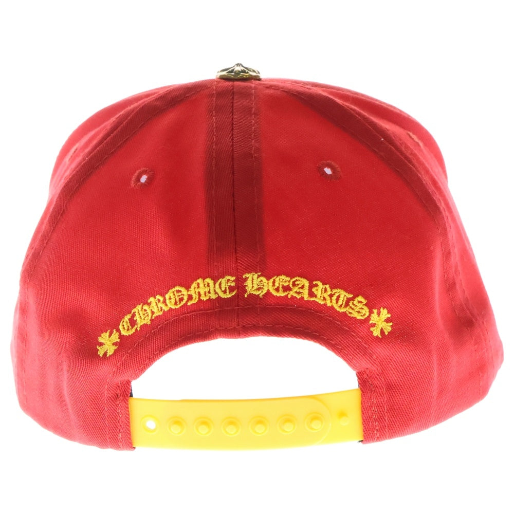 CHROME HEARTS(クロムハーツ) CH BASEBALL Trucker Cap トラッカーキャップ ベースボールキャップ 帽子 レッド/イエロー