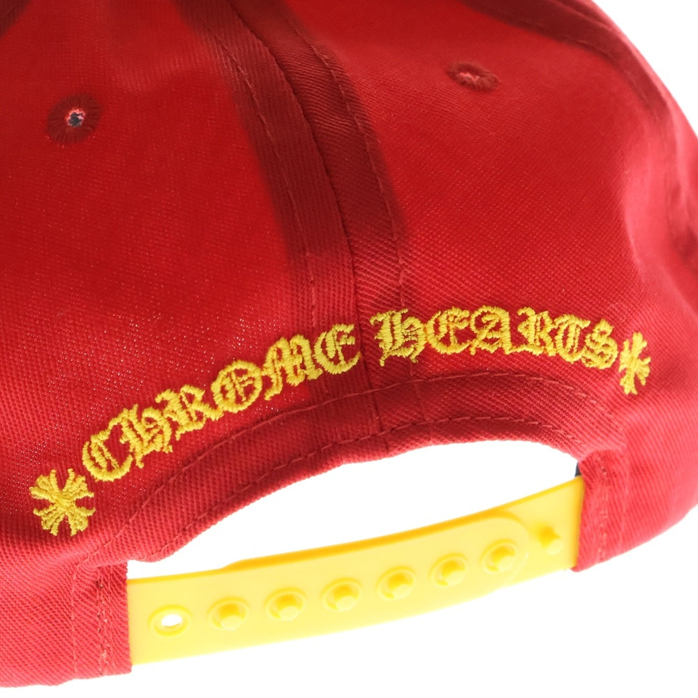CHROME HEARTS(クロムハーツ) CH BASEBALL Trucker Cap トラッカーキャップ ベースボールキャップ 帽子 レッド/イエロー