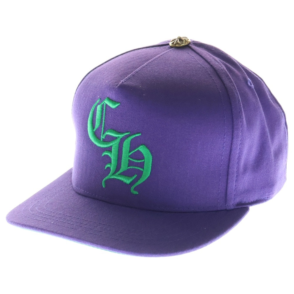 CHROME HEARTS(クロムハーツ) CH BASEBALL Trucker Cap トラッカーキャップ ベースボールキャップ 帽子 パープル/グリーン