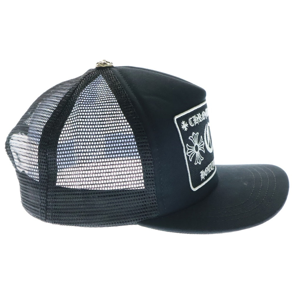CHROME HEARTS(クロムハーツ) TRUCKER CAP CHパッチメッシュトラッカーキャップ クロスボール付 帽子 ブラック