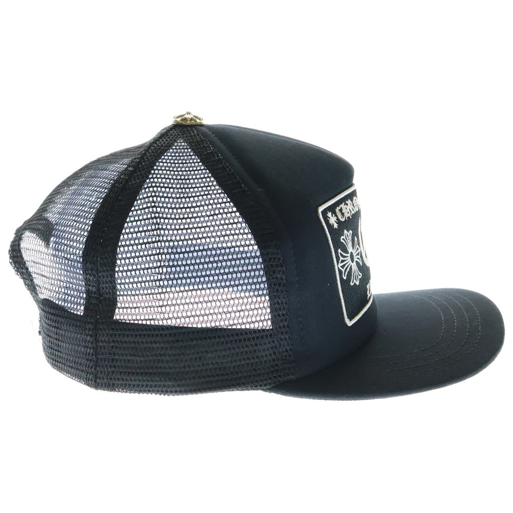 CHROME HEARTS(クロムハーツ) TRUCKER CAP CHパッチメッシュトラッカーキャップ クロスボール付 帽子 ブラック