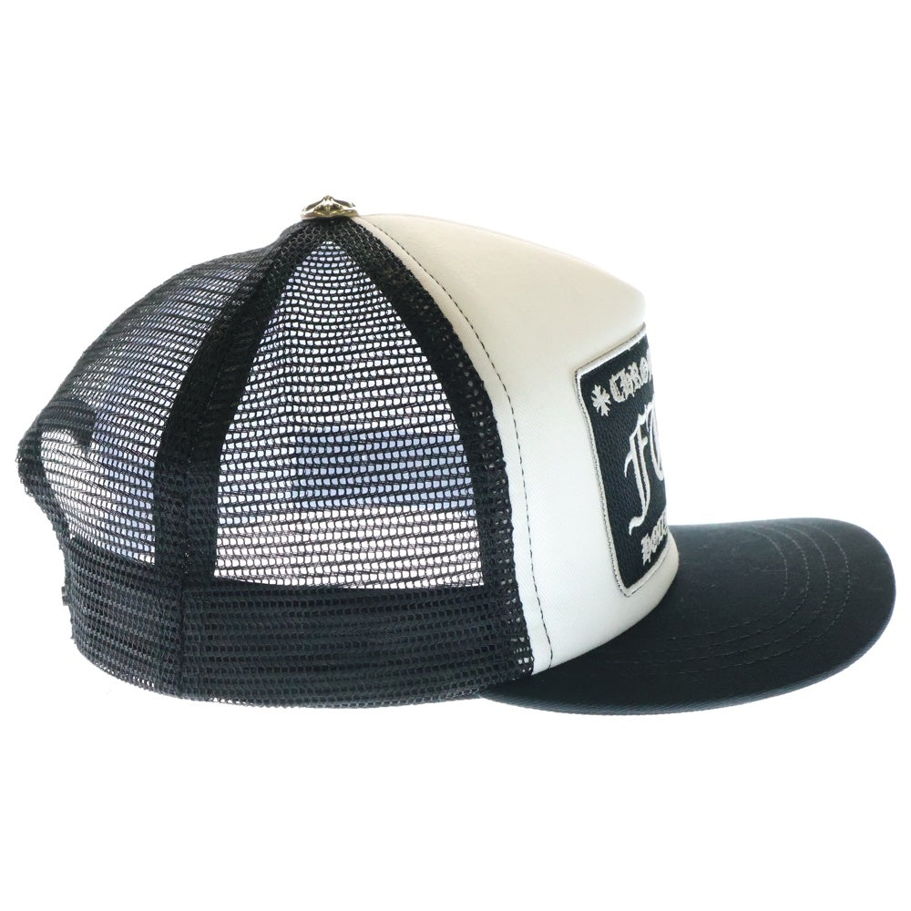 CHROME HEARTS(クロムハーツ) TRUCKER CAP CHパッチメッシュトラッカーキャップ クロスボール付 帽子 ブラック