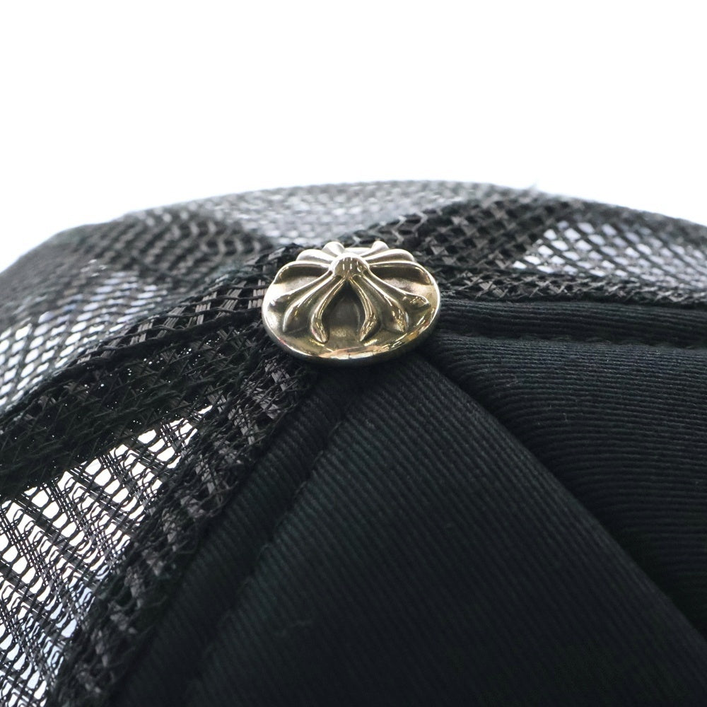 CHROME HEARTS(クロムハーツ) TRUCKER CAP CHパッチメッシュトラッカーキャップ クロスボール付 帽子 ブラック