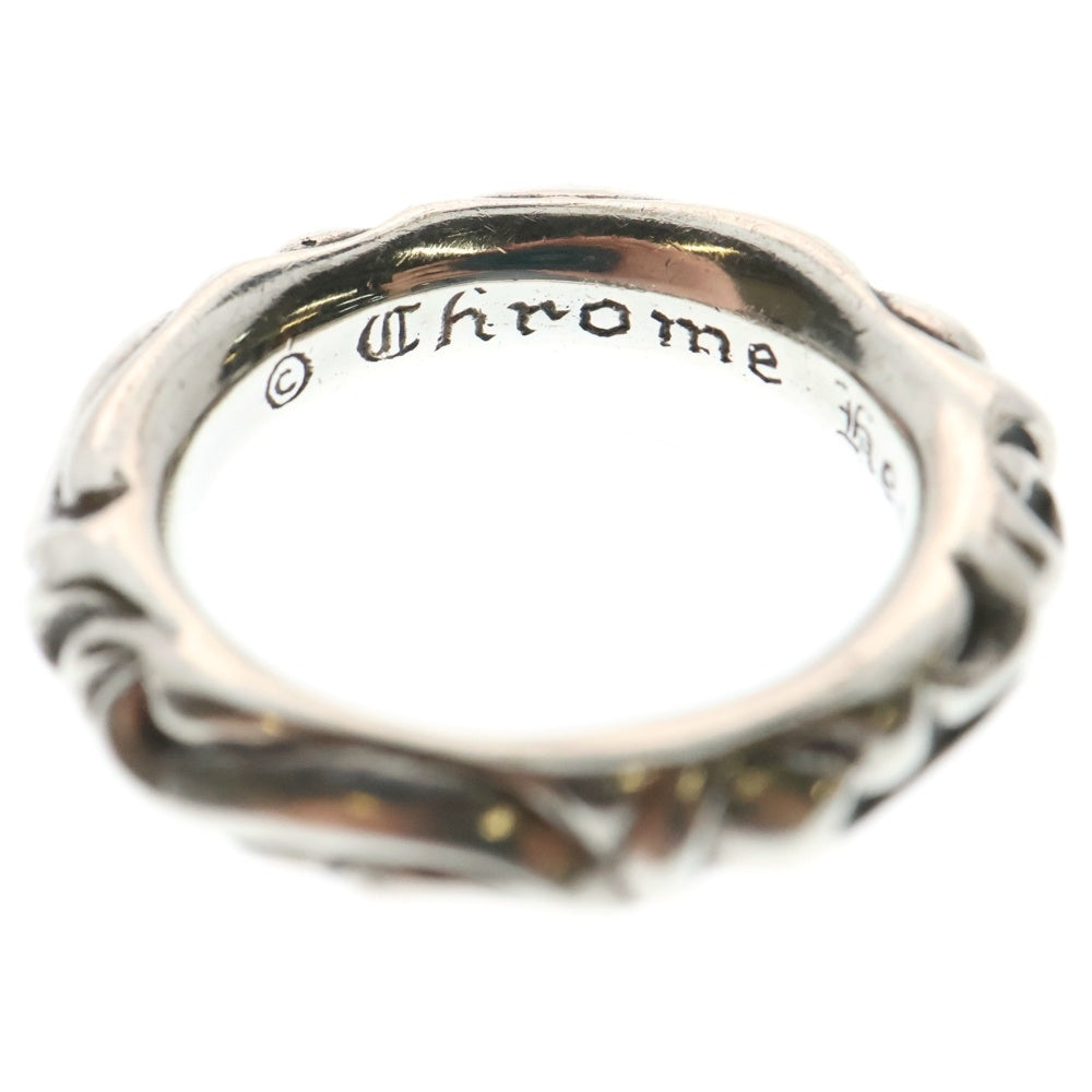 CHROME HEARTS(クロムハーツ) SCRL BAND スクロールバンド リング シルバー BCA351