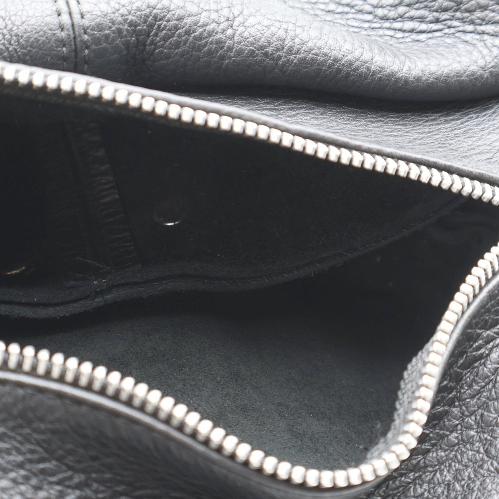 CHROME HEARTS(クロムハーツ) #1 SNAT PACK スナットパック ダガージップ ガンスリンガーベルト レザーウエストバッグ ブラック BCA378