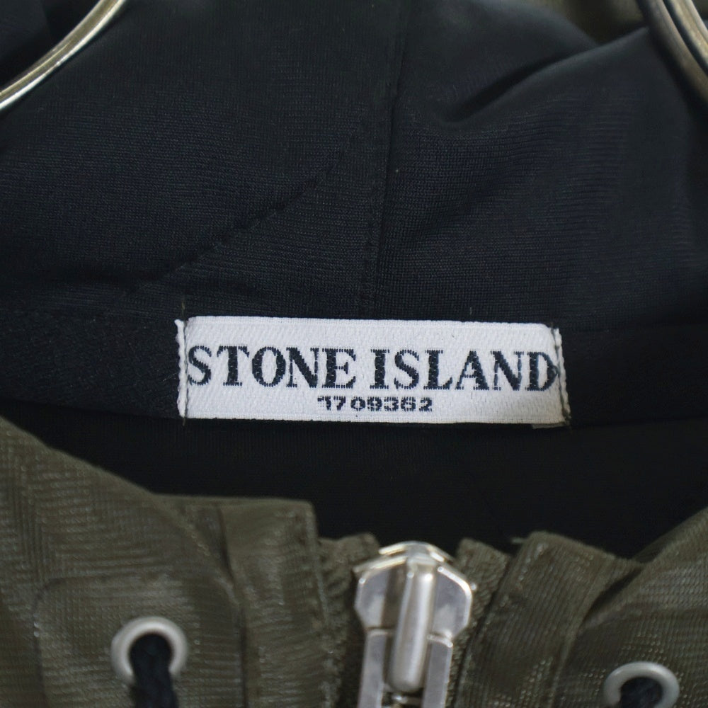 STONE ISLAND(ストーンアイランド) 09AW ジップアップ ドローコード付 ショートジャケット カーキ 5115M223