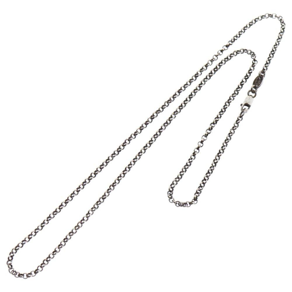 CHROME HEARTS(クロムハーツ) NECKCHAIN R18 ロールチェーンネックレス 18inch シルバー BCA083