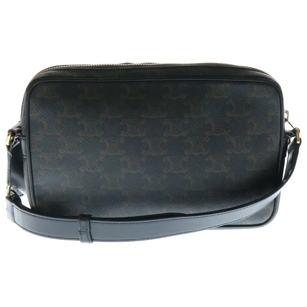 CELINE(セリーヌ) ショルダーバッグ トリオンフキャンバス ロゴ 総柄 ブラウン 194502CIM