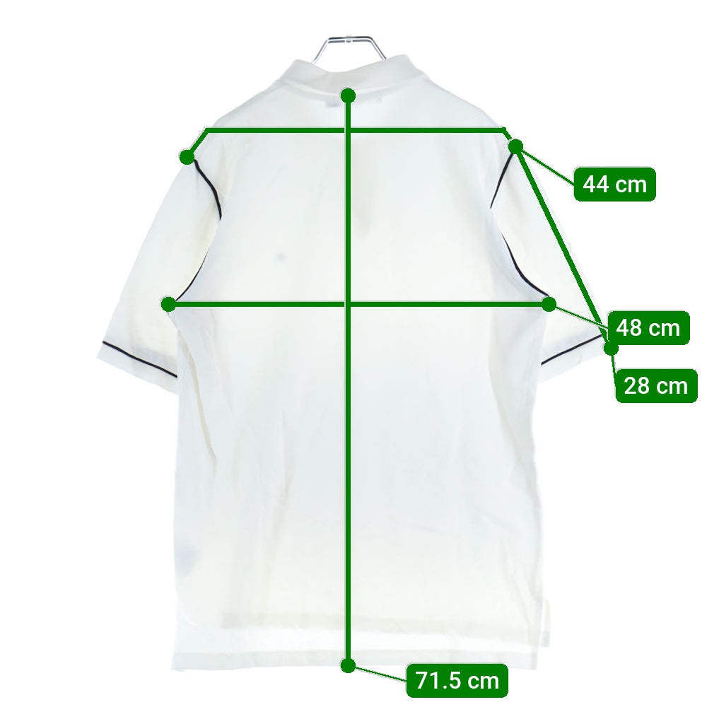 UNDERCOVER(アンダーカバー) 06AW GURUGURU期 メタル蜘蛛 鹿の子 ポロシャツ ホワイト