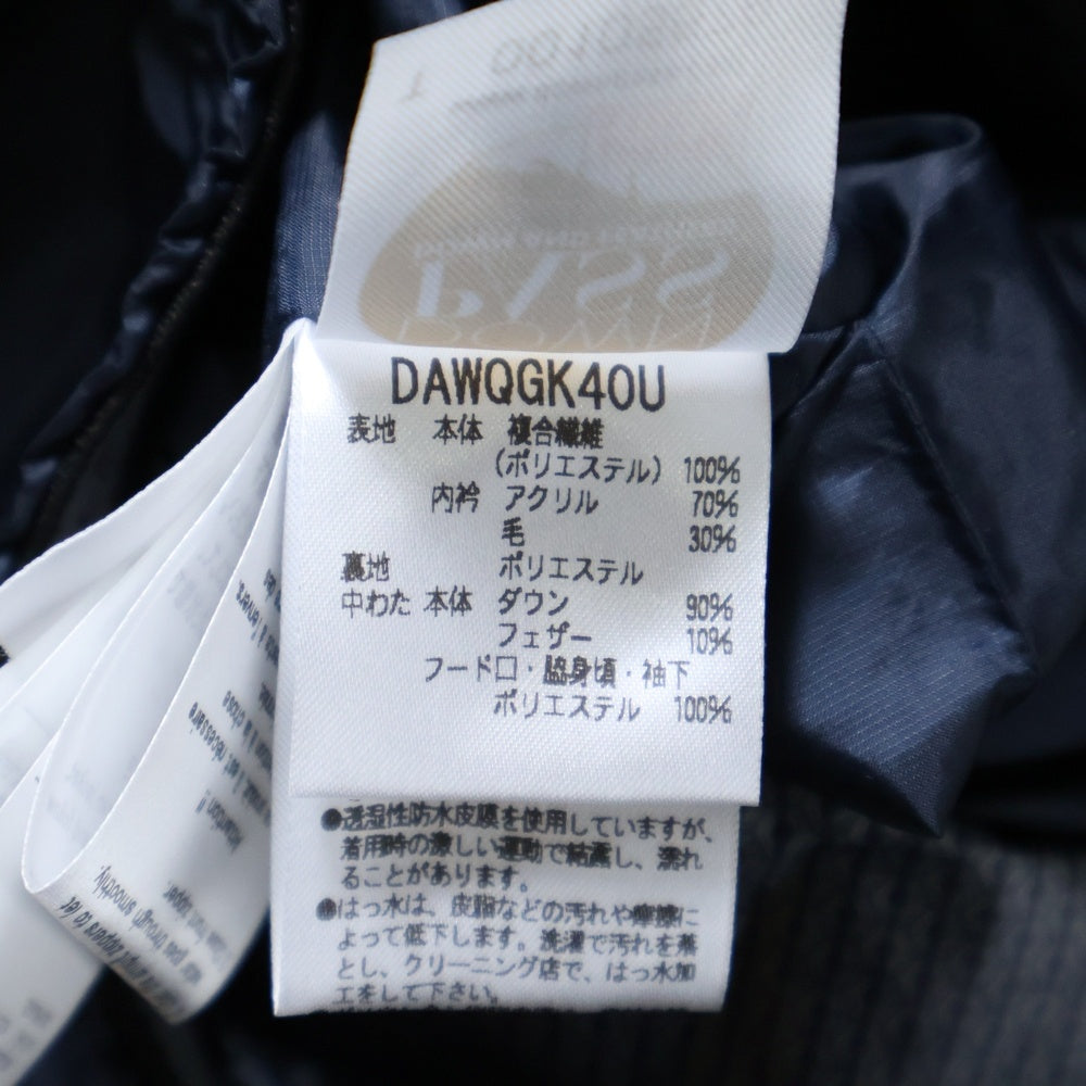 DESCENTE(デサント) ALLTERRAIN MIZUSAWA DOWN MOUNTAINEER オルテライン 水沢ダウン マウンテニア ダウンジャケット ネイビー レディース DAMOGK4OU