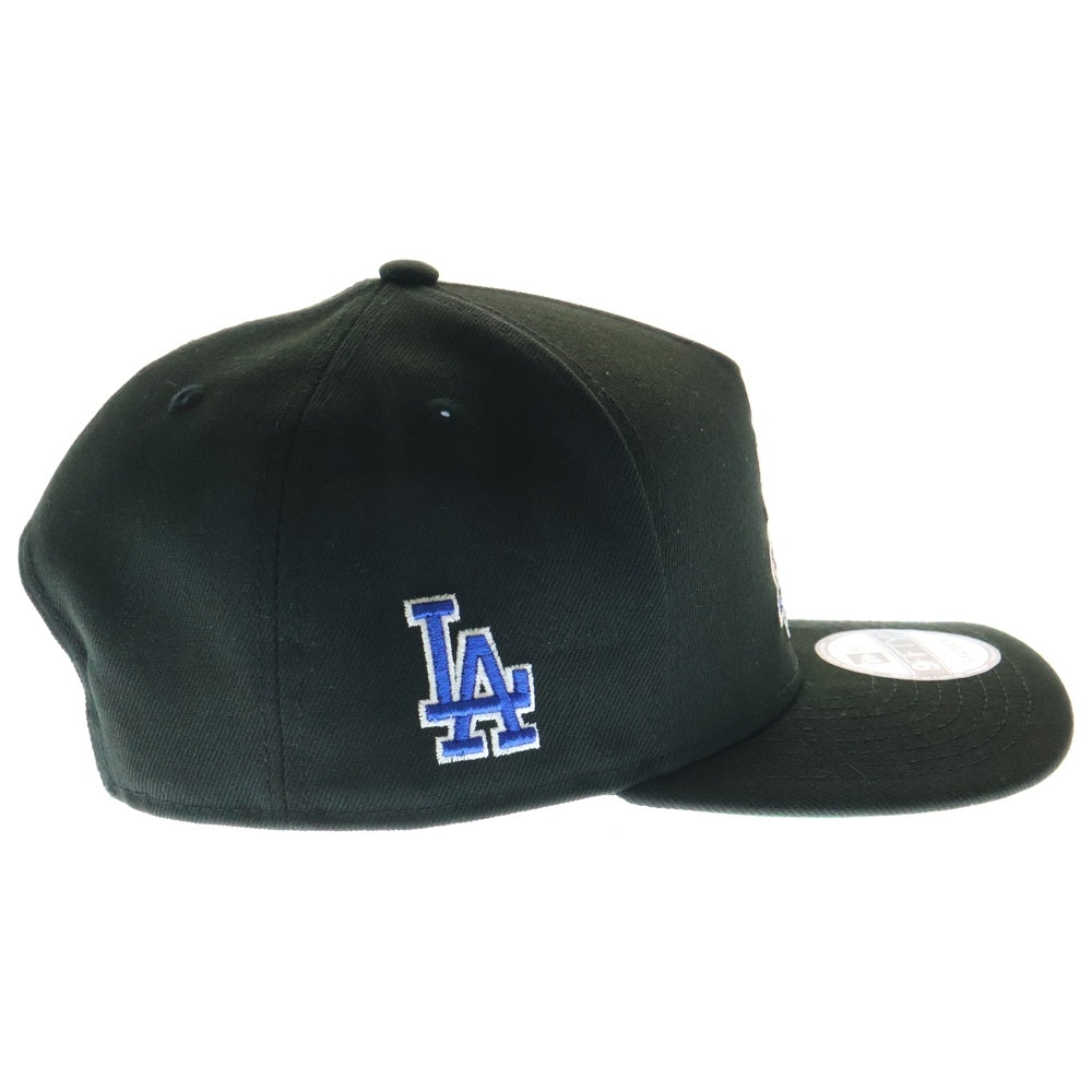 NEW ERA(ニューエラ) ×LOS ANGELES DODGERS HOTDOG CAP ロサンゼルス ドジャース ホトドッグ刺繍 ベースボールキャップ ブラック