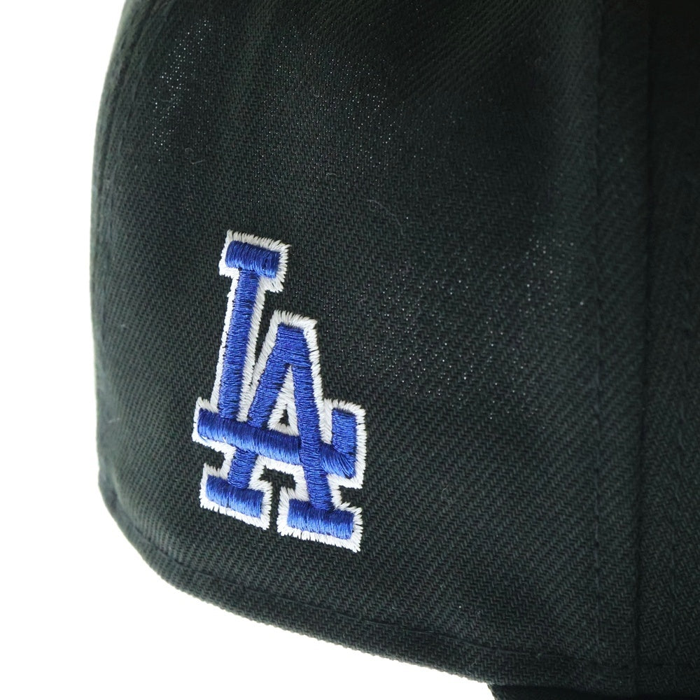 NEW ERA(ニューエラ) ×LOS ANGELES DODGERS HOTDOG CAP ロサンゼルス ドジャース ホトドッグ刺繍 ベースボールキャップ ブラック