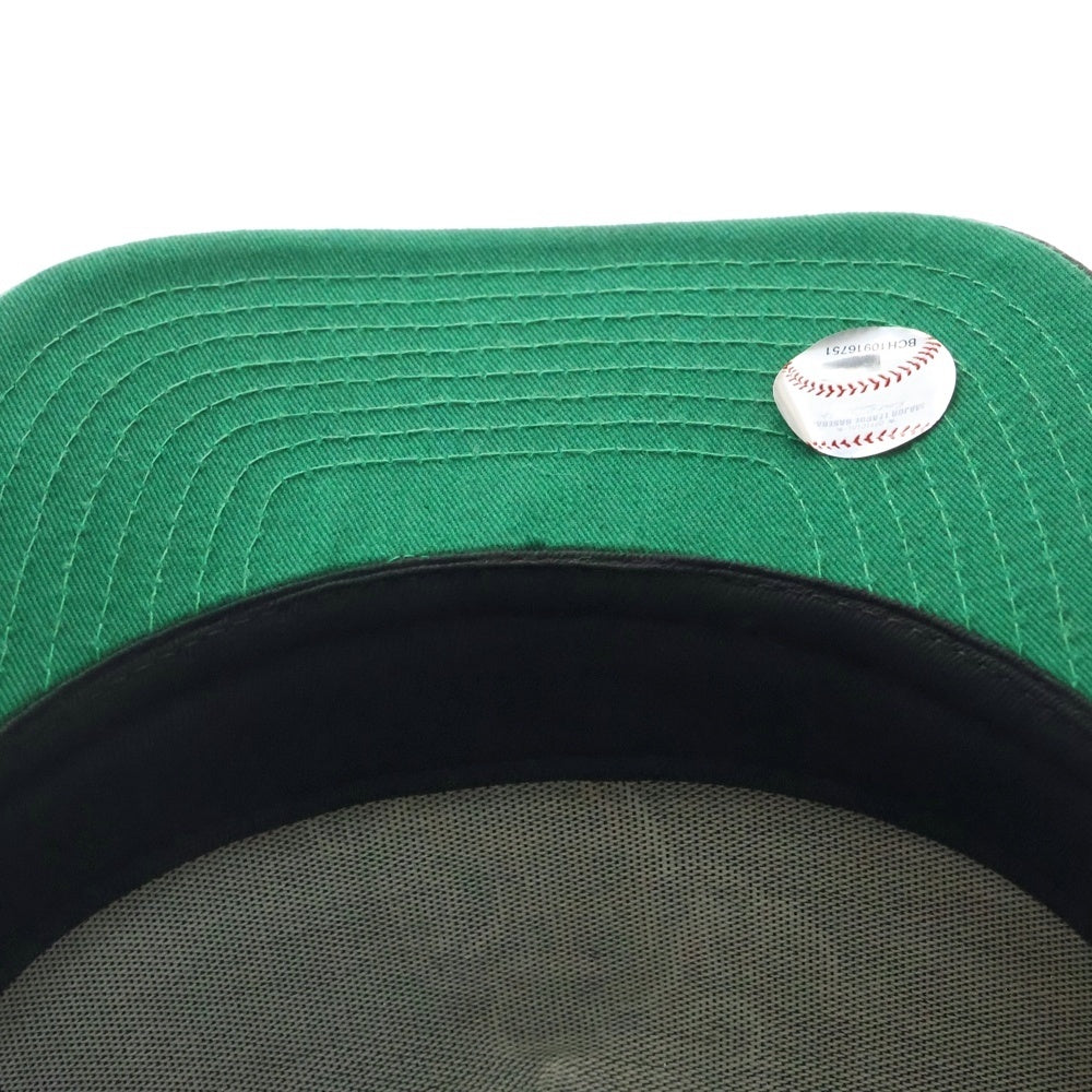 NEW ERA(ニューエラ) ×LOS ANGELES DODGERS HOTDOG CAP ロサンゼルス ドジャース ホトドッグ刺繍 ベースボールキャップ ブラック