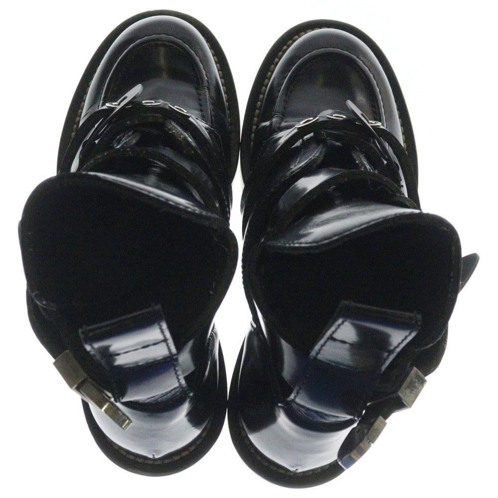 BALENCIAGA(バレンシアガ) クリーパー ベルトショート レザー ショートブーツ ブラック レディース