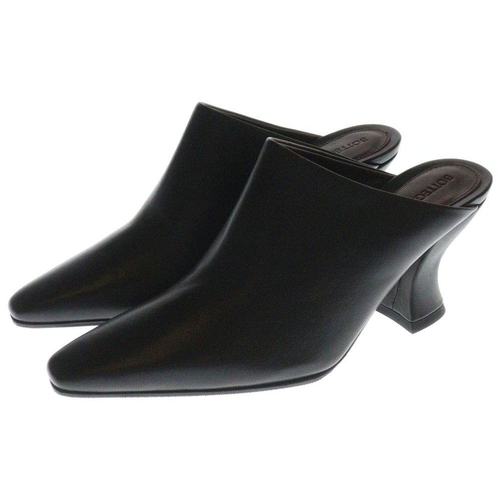 BOTTEGA VENETA(ボッテガヴェネタ) レディース レザー ミュール ヒール ブラック