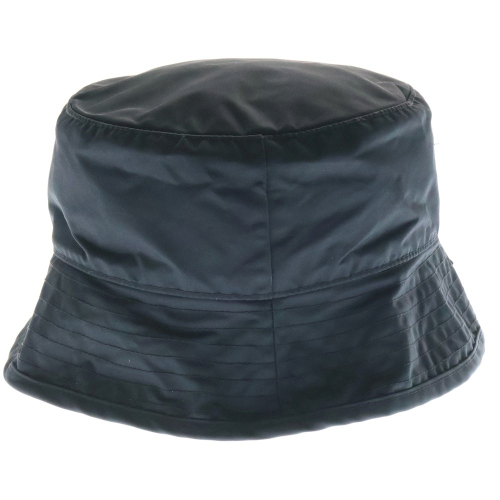 CHROME HEARTS(クロムハーツ) HAT U CHUM FBRC クロスパッチ付き ナイロンバケットハット ブラック