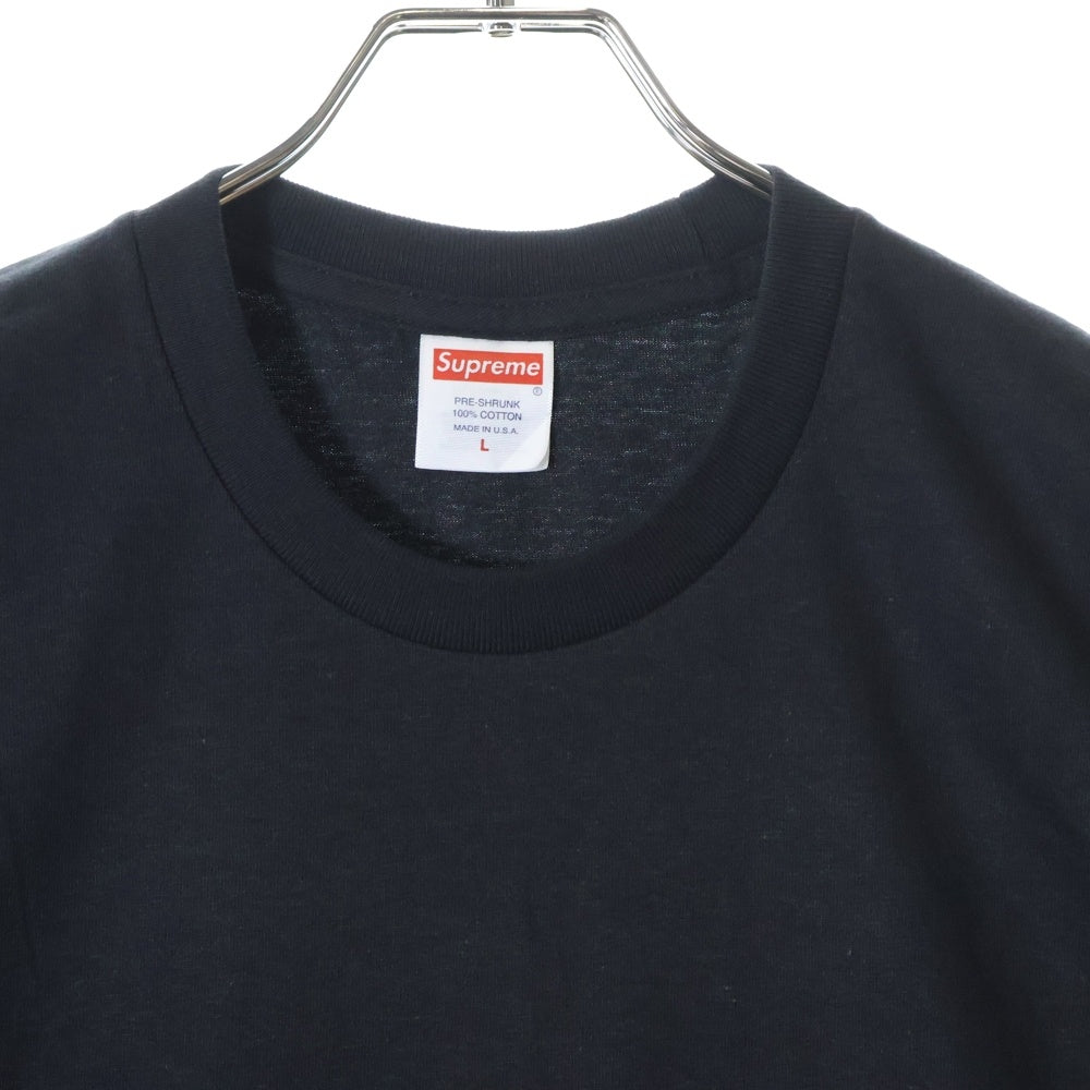 SUPREME(シュプリーム) 23AW Worship Tee ワシッププリント半袖Tシャツ ブラック