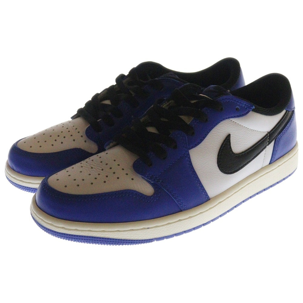 NIKE(ナイキ) AIR JORDAN 1 RETRO LOW OG CZ0790-140 エアジョーダン 1 レトロ ゲームロイヤル ローカットスニーカー ブルー US9/27.0cm
