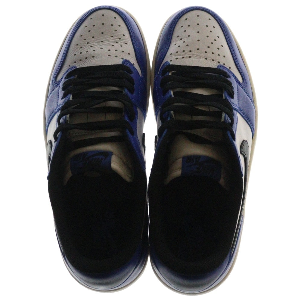 NIKE(ナイキ) AIR JORDAN 1 RETRO LOW OG CZ0790-140 エアジョーダン 1 レトロ ゲームロイヤル ローカットスニーカー ブルー US9/27.0cm