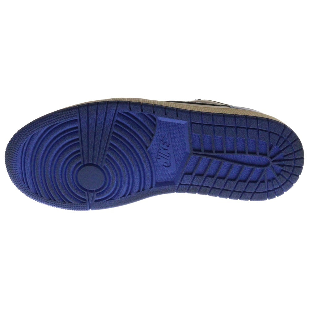 NIKE(ナイキ) AIR JORDAN 1 RETRO LOW OG CZ0790-140 エアジョーダン 1 レトロ ゲームロイヤル ローカットスニーカー ブルー US9/27.0cm