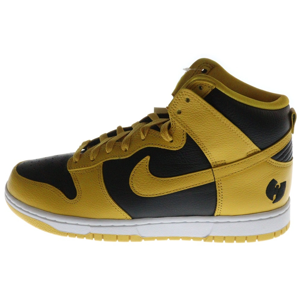 NIKE(ナイキ) DUNK HI RETRO PRM WU-TANG CLAN ダンク ハイ レトロ ウータンクラン ハイカット スニーカー イエロー/ブラック US9/27cm HJ4320-001