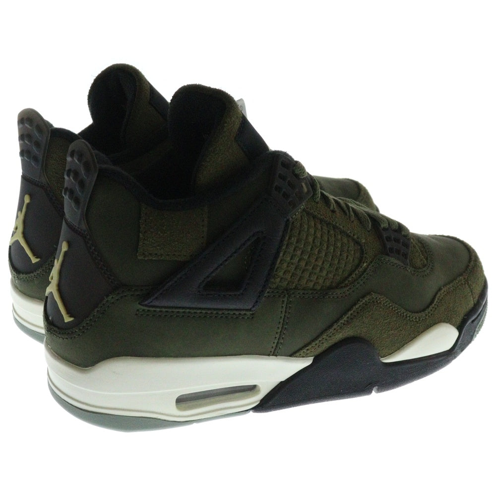 NIKE(ナイキ) AIR JORDAN4 RETRO SE CRAFT エアジョーダン4 クラフト オリーブ ミッドカットスニーカー カーキ US9/27cm カーキ FB9927-200