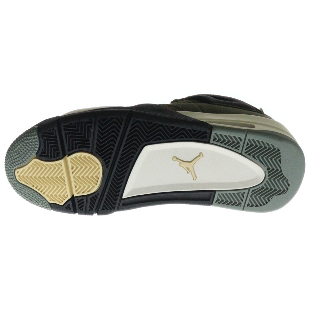 NIKE(ナイキ) AIR JORDAN4 RETRO SE CRAFT エアジョーダン4 クラフト オリーブ ミッドカットスニーカー カーキ US9/27cm カーキ FB9927-200