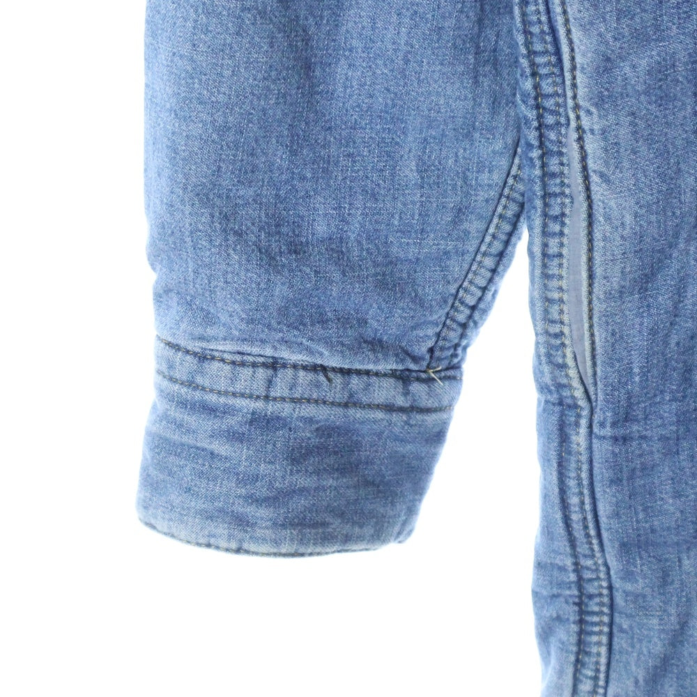 Maison Margiela 14(メゾンマルジェラ) DENIM SHIRT BLOUSON コットン デニム ブルゾンジャケット インディゴ S50DL0402 S30514