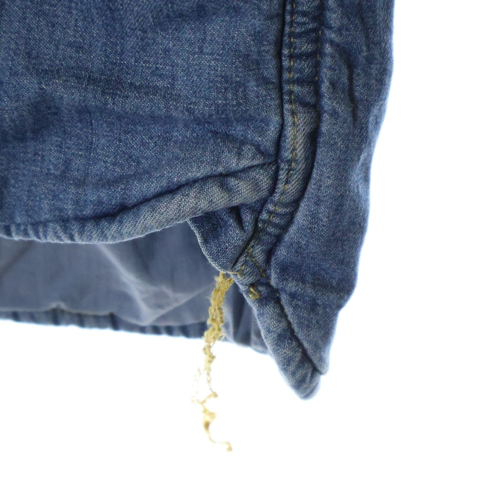 Maison Margiela 14(メゾンマルジェラ) DENIM SHIRT BLOUSON コットン デニム ブルゾンジャケット インディゴ S50DL0402 S30514