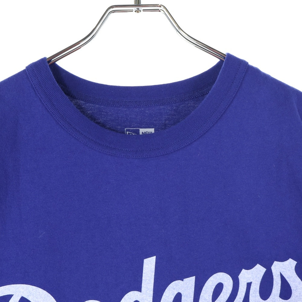 NEW ERA(ニューエラ) ×MLB S/S LOSDOD RYL GR8 ロサンゼルスドジャース クルーネック 半袖Tシャツ ブルー